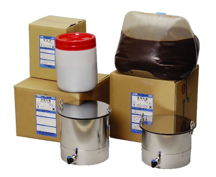 水洗式塗装ブース用サプライ品PBTシステム用サプライ品